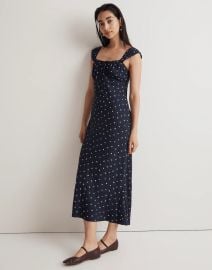 Square-Neck Midi Dress at Madewell